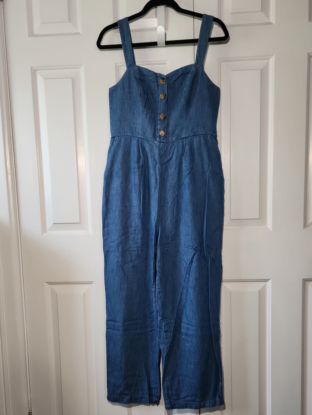Old Navy Blue Denim Jumpsuit